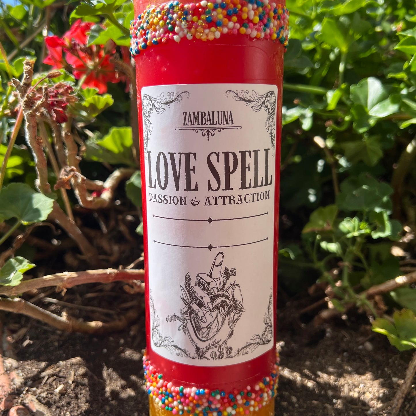 Love Spell Candle