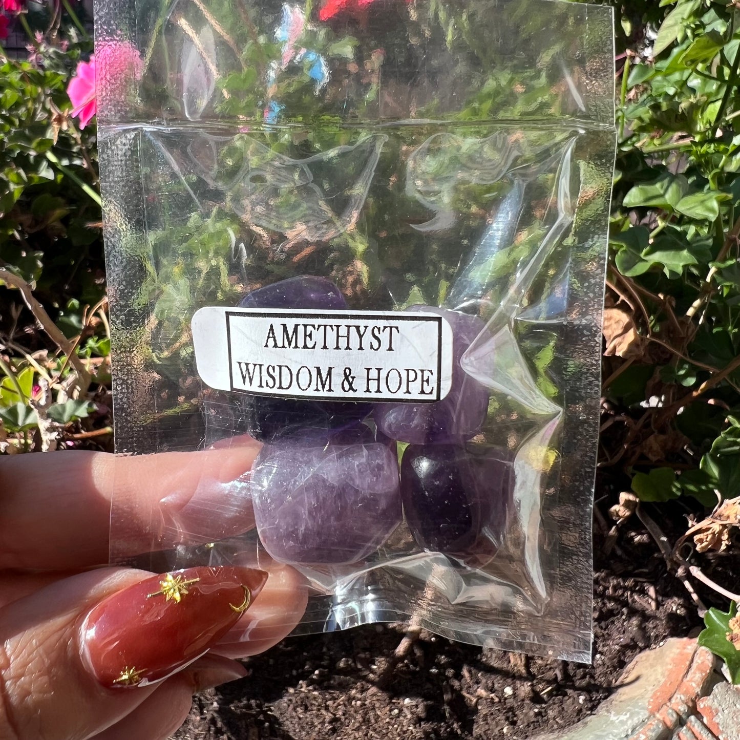 Amethyst - Wisdom, Hope & Intuition Crystal Pack