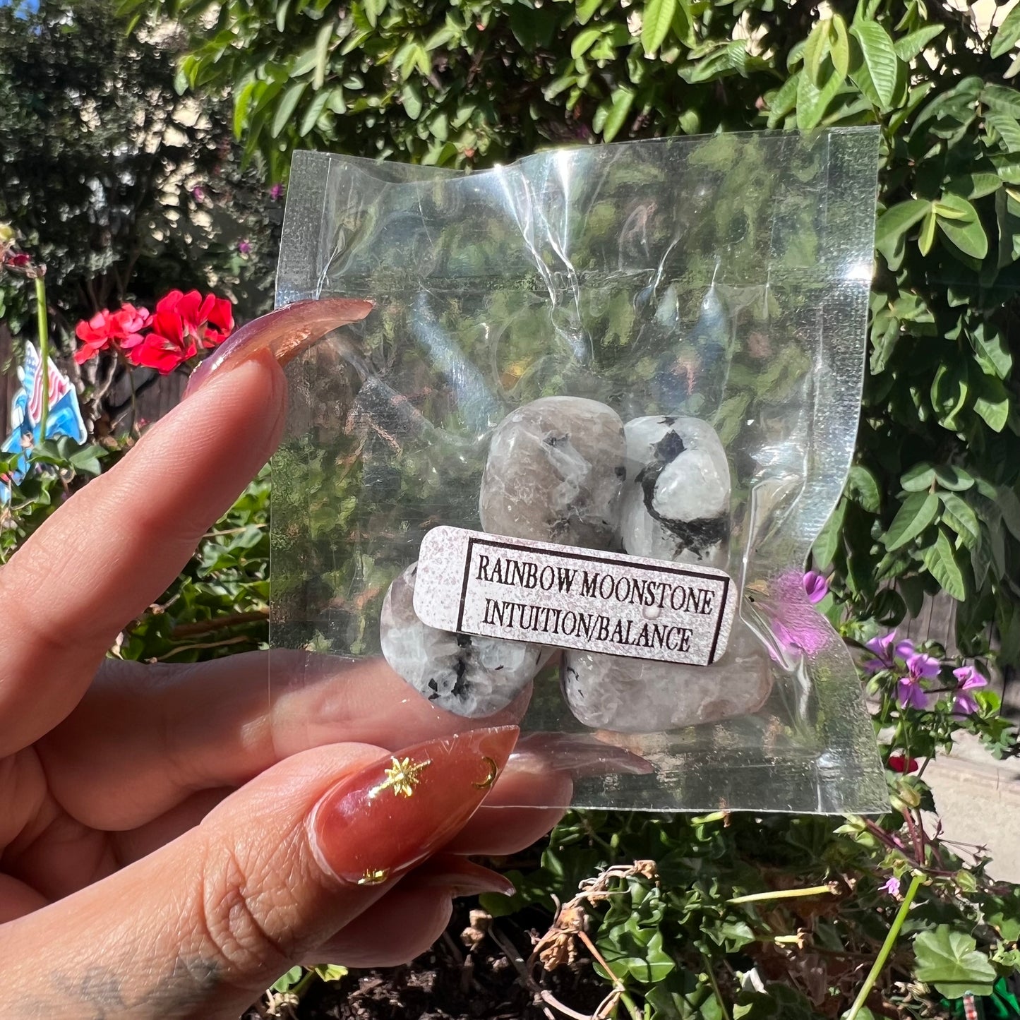 Rainbow Moonstone - Intuition & Balance Crystal Pack