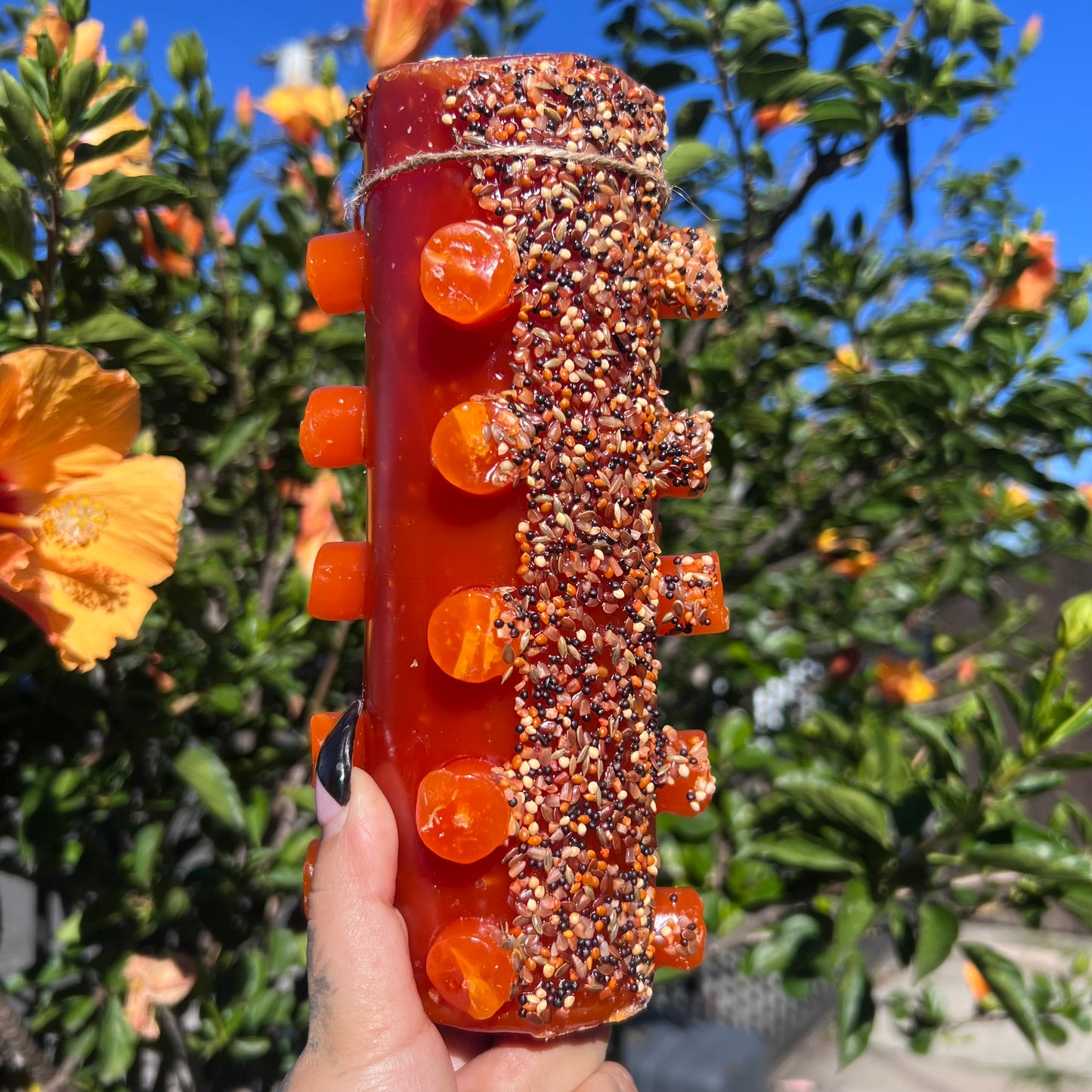 Rootfire Ritual Candle