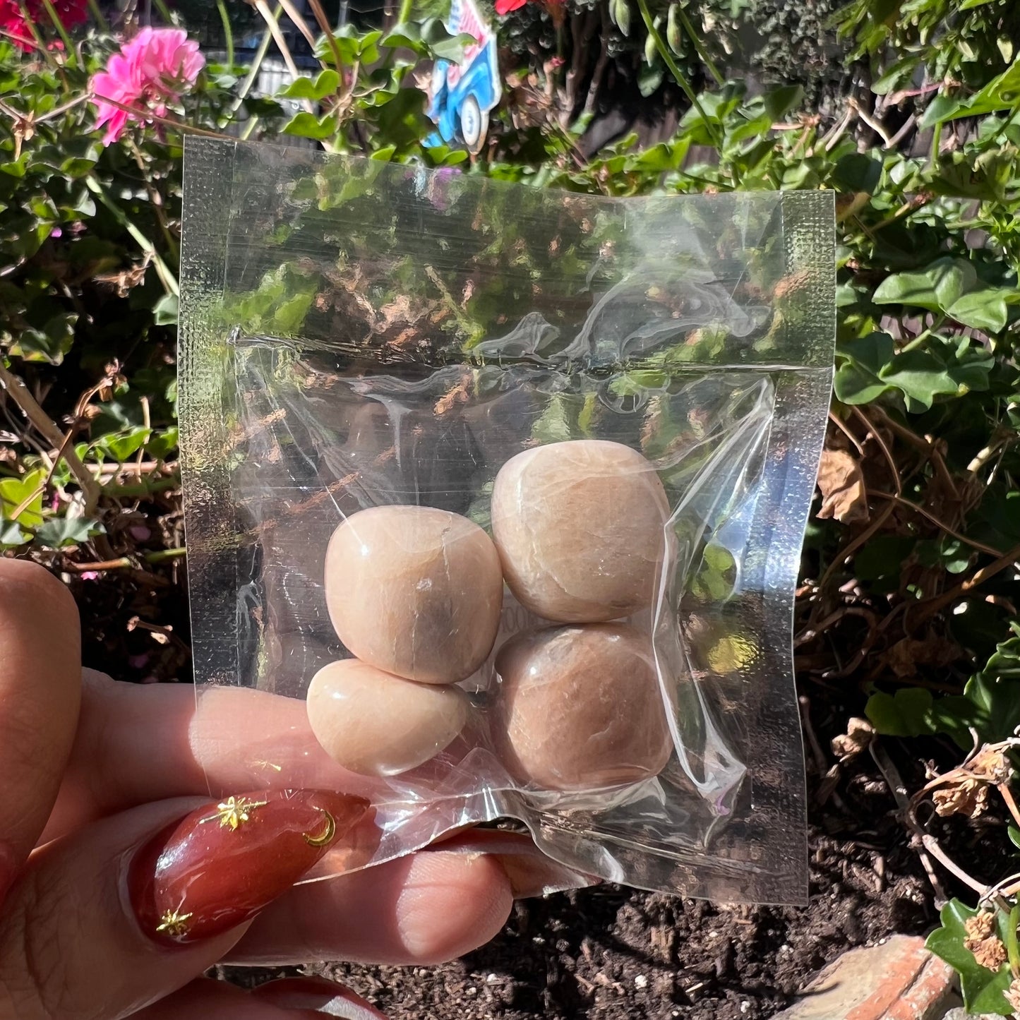 Peach Moonstone - Self Love & Inner Peace Crystal Pack