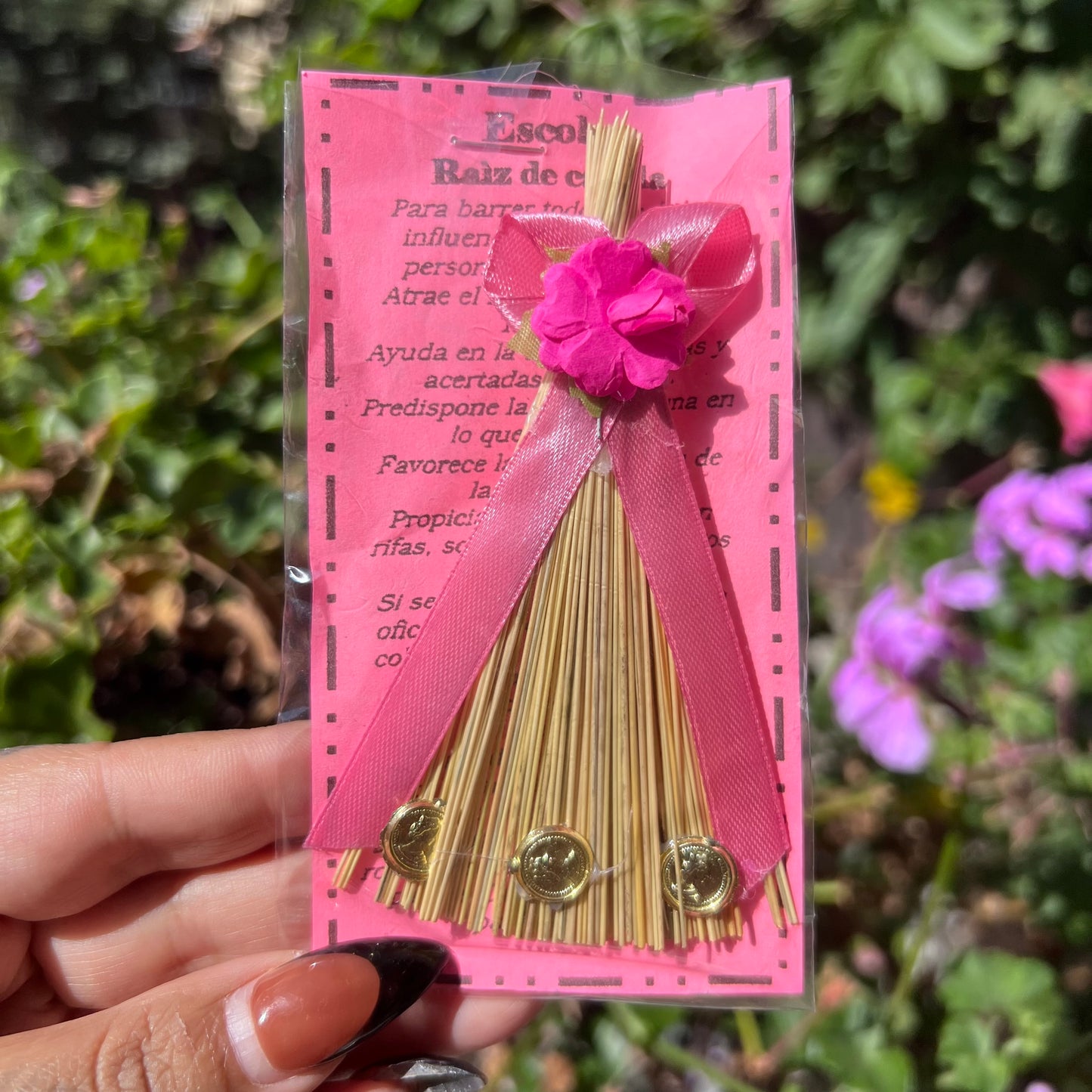 Cinnamon Root Broom Amulet