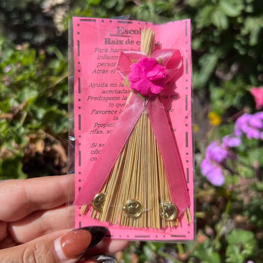 Cinnamon Root Broom Amulet