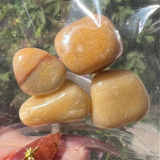 Yellow Carnelian - Courage & Confidence Crystal Pack