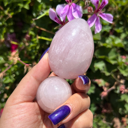 Rose Quartz Yoni Egg