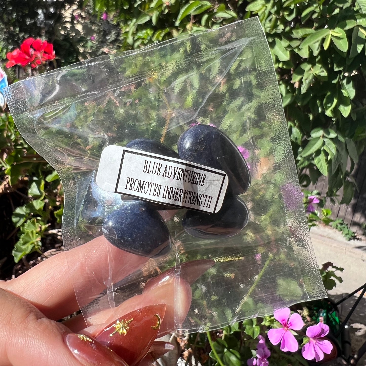 Blue Adventurine - Grounding & Inner Strength Crystal Pack