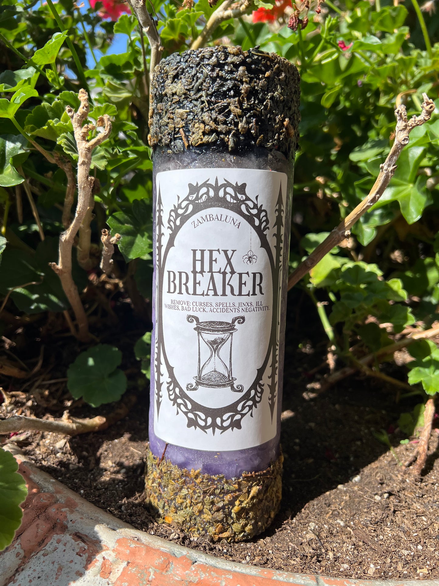 Hex Breaker Paschal Candle