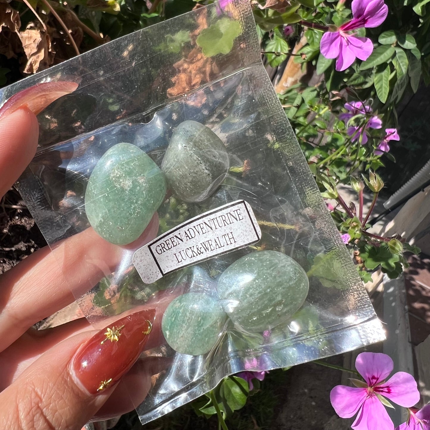 Green Aventurine - Luck & Wealth Crystal Pack