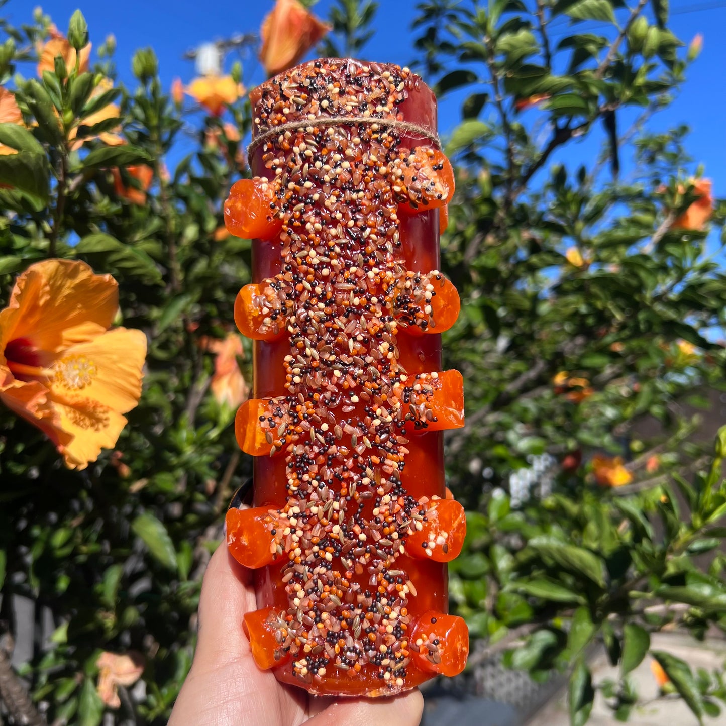 Rootfire Ritual Candle