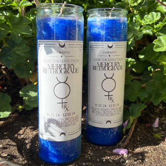 Mercury Retrograde Candle