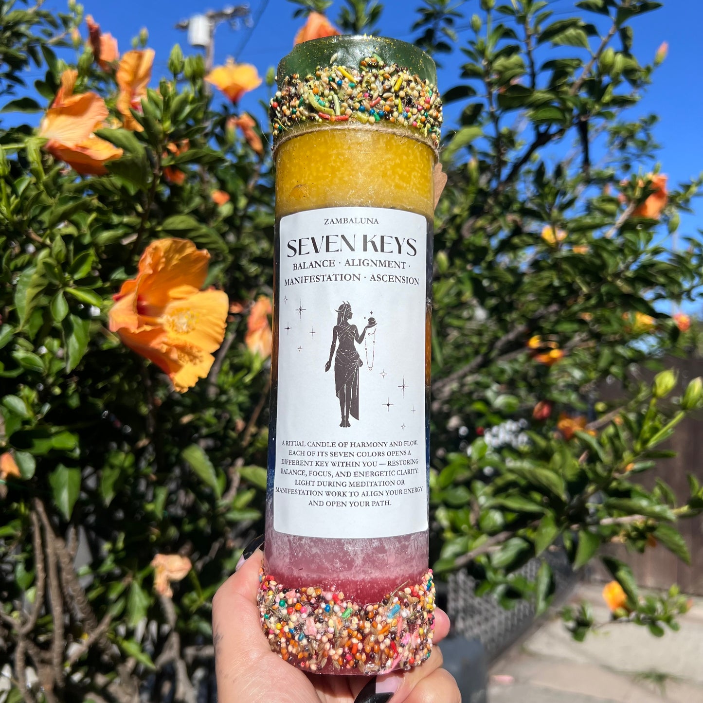 7 Keys Ritual Candle