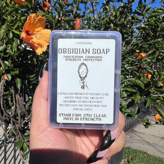 Obsidian Soap