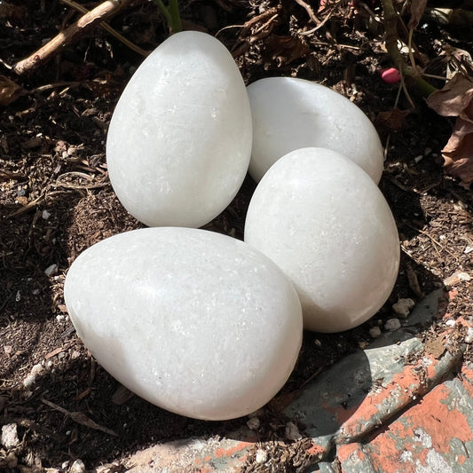 White Marble Egg