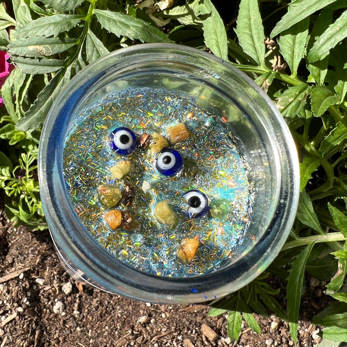 Evil Eye/ Mal De Ojo Candle