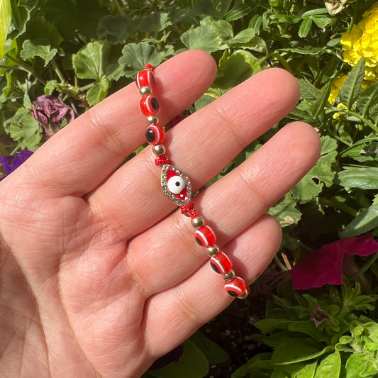 Red Evil Eye Bracelet